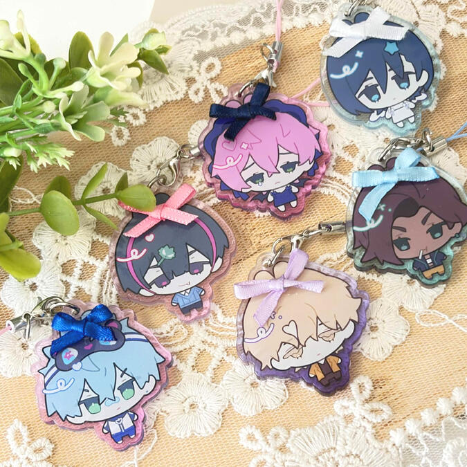 ribbon keychains ribbon keychains
